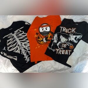 Boy’s Size 7/8 L/S Halloween Shirt Bundle